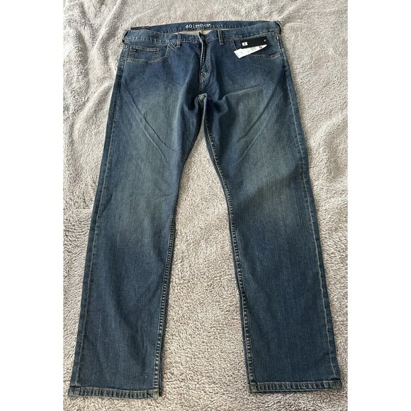 Quiksilver Men’s Jeans Revolver Straight Fit Size 40x32 New - Picture 5 of 16